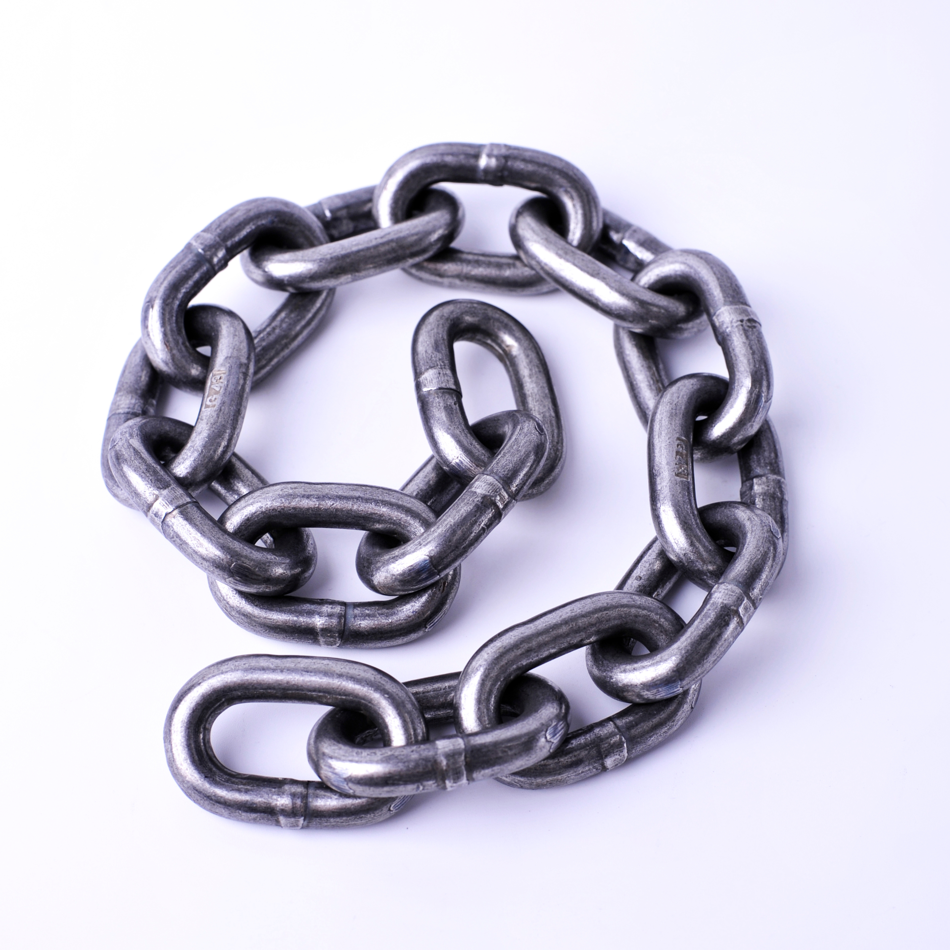 TowNation Grade 43 high-test trailer safety chain, self-colored finish with embossed grade markings