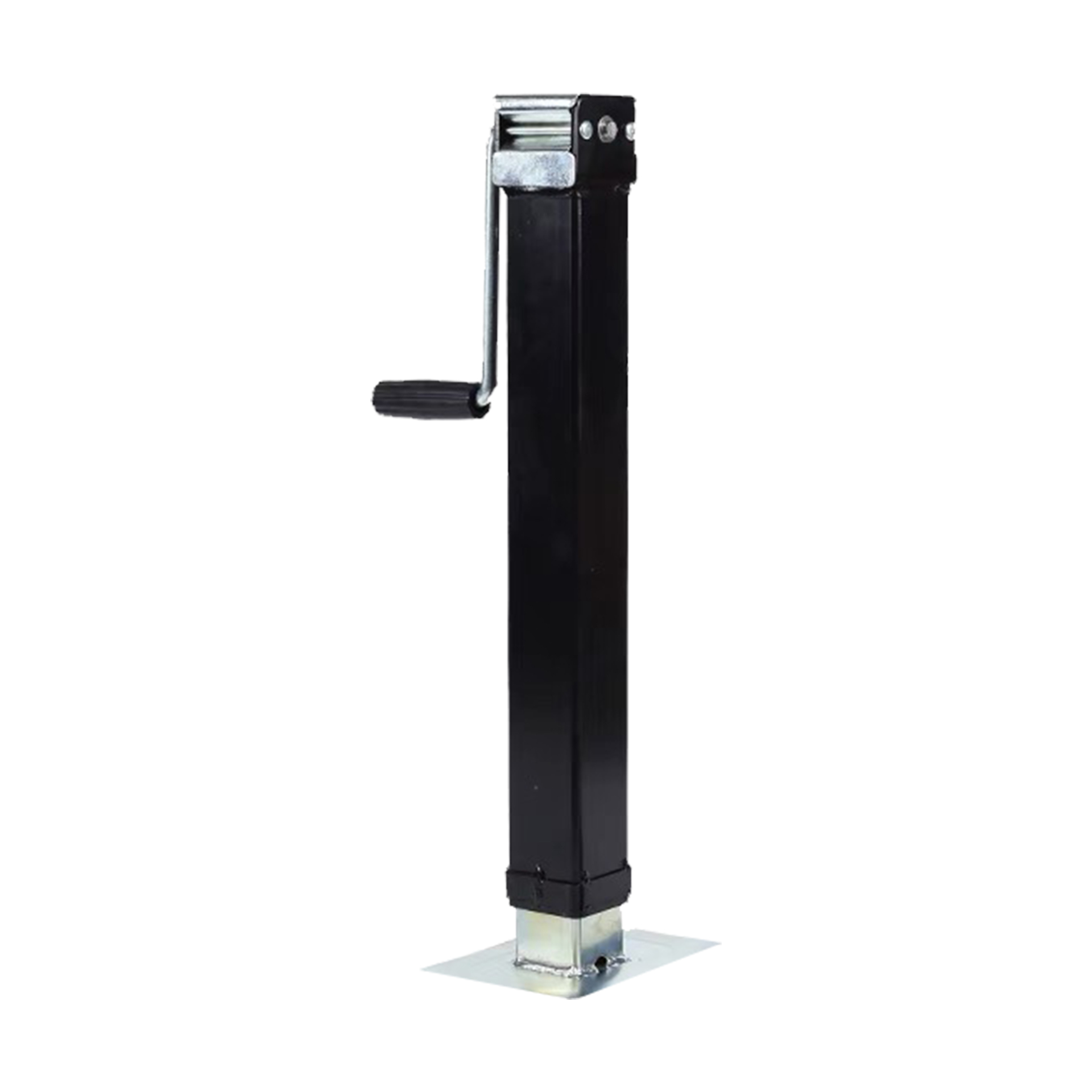 TowNation TNJD-7000S square sidewind trailer jack with drop-leg foot plate